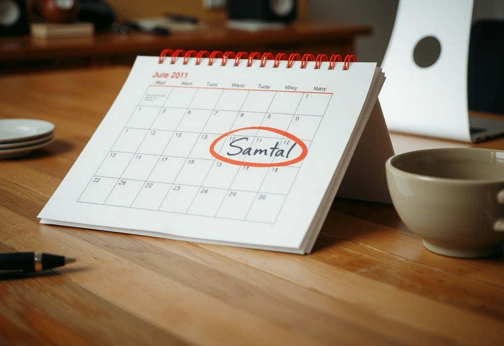 Visuell kalenderdetalj